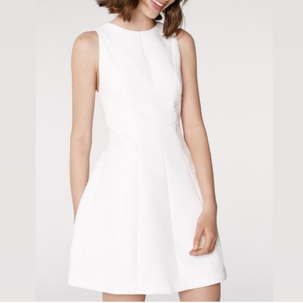 A/X Armani Exchange White Sleeveless Dress